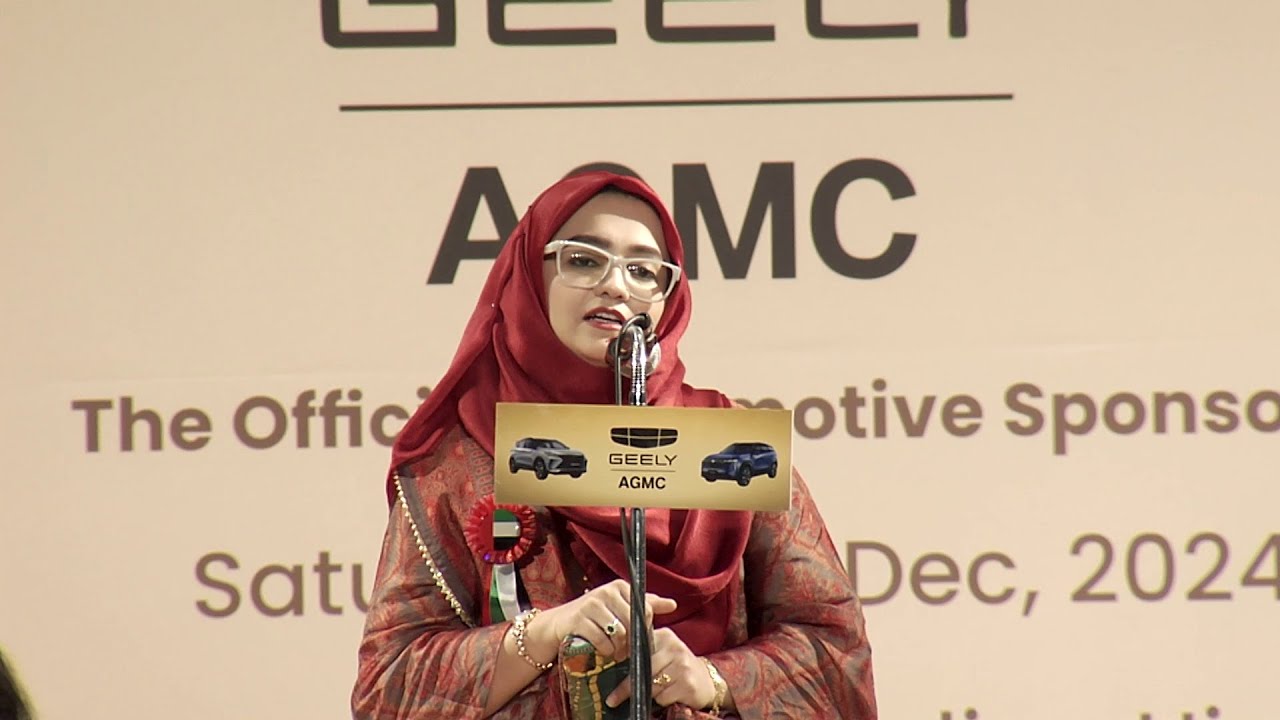 MUSKAN SYED RIAZ@DUBAI MUSHAIRA | 7TH DEC 2024 DUBAI