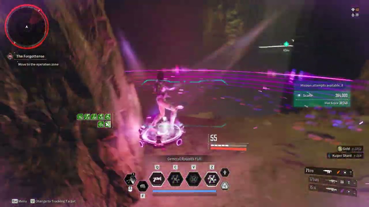 The First Descendant: Soloing 400% Forgottense with Noise Surge Luna