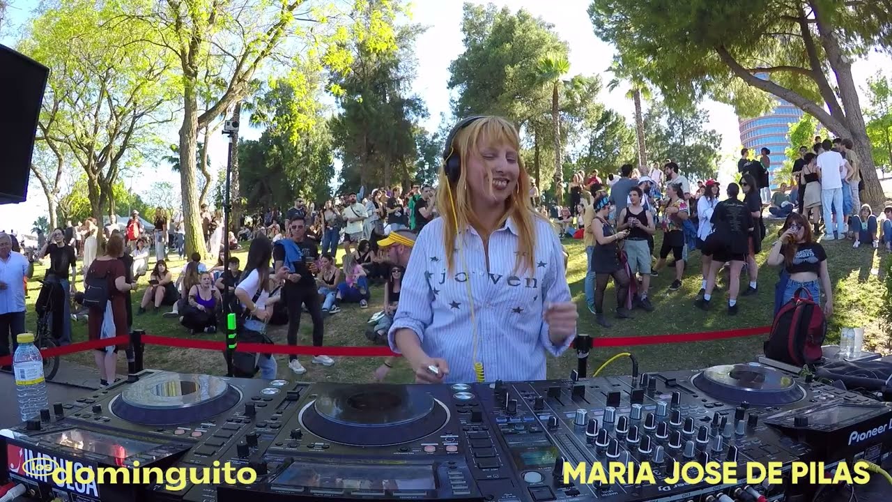 MARIA JOSE DE PILAS @ Los Dominguito Stage en Electrolunch Sevilla I Sesión DJ