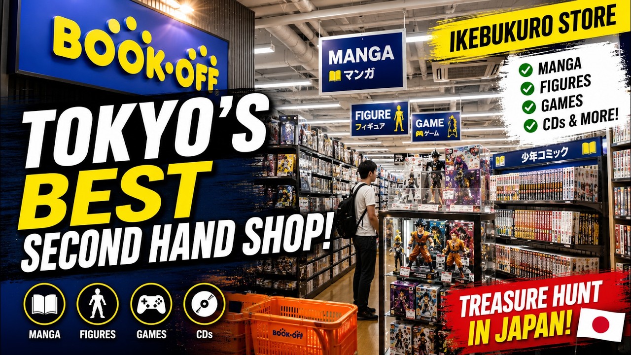 I Spent a Day in Tokyo's Biggest Second Hand Shop and Found THIS!