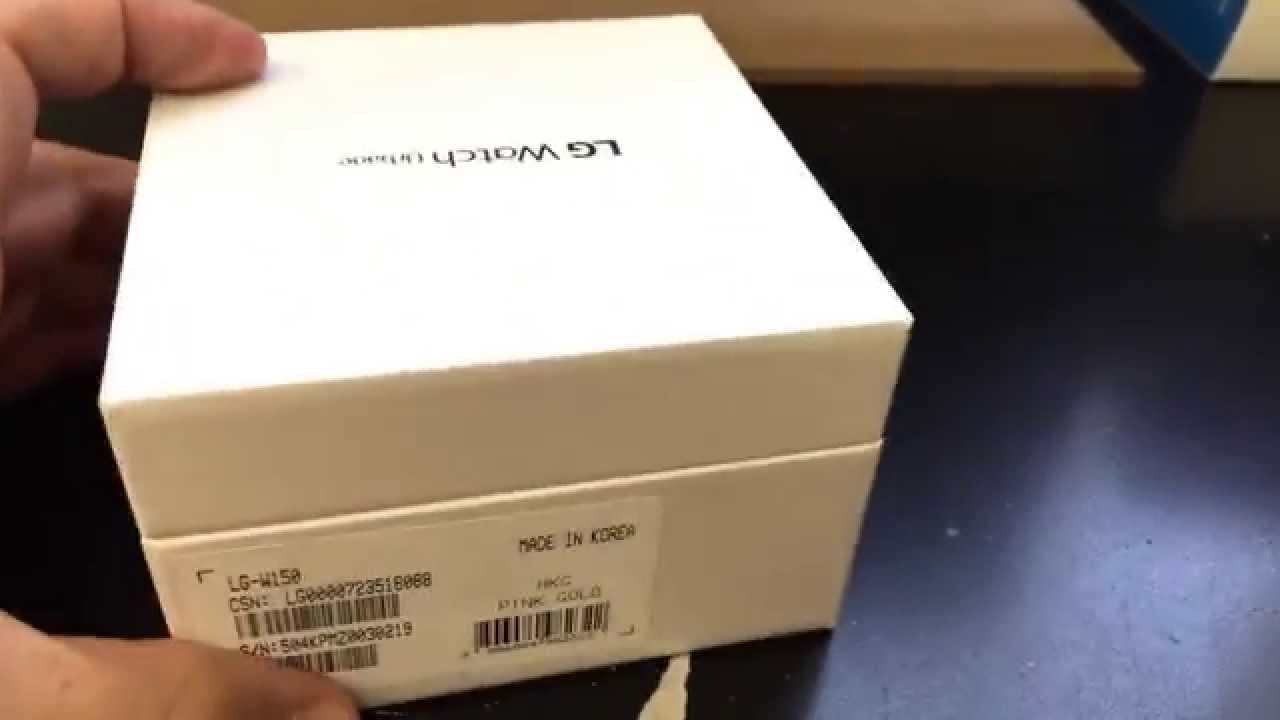 LG WATCH URBANE LG-W150 Unboxing Video &ndash; in Stock at www.welectronics.com