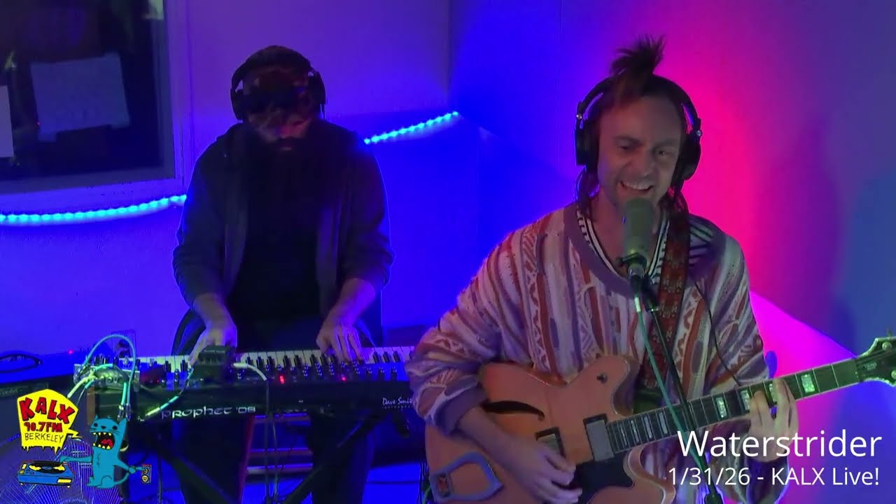 Waterstrider on KALX Live! - 1/31/2026