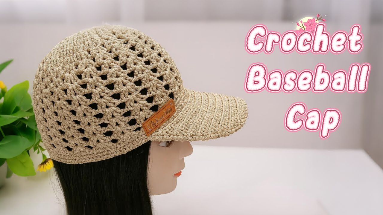 How to Crochet a Summer Hat | Full Pattern with Brim & Seamless Finish #crochet #howto #beginners