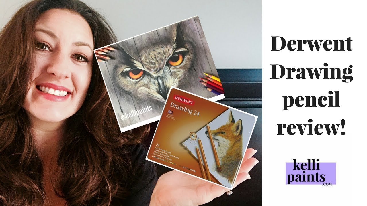 Derwent Drawing pencil review and demonstration