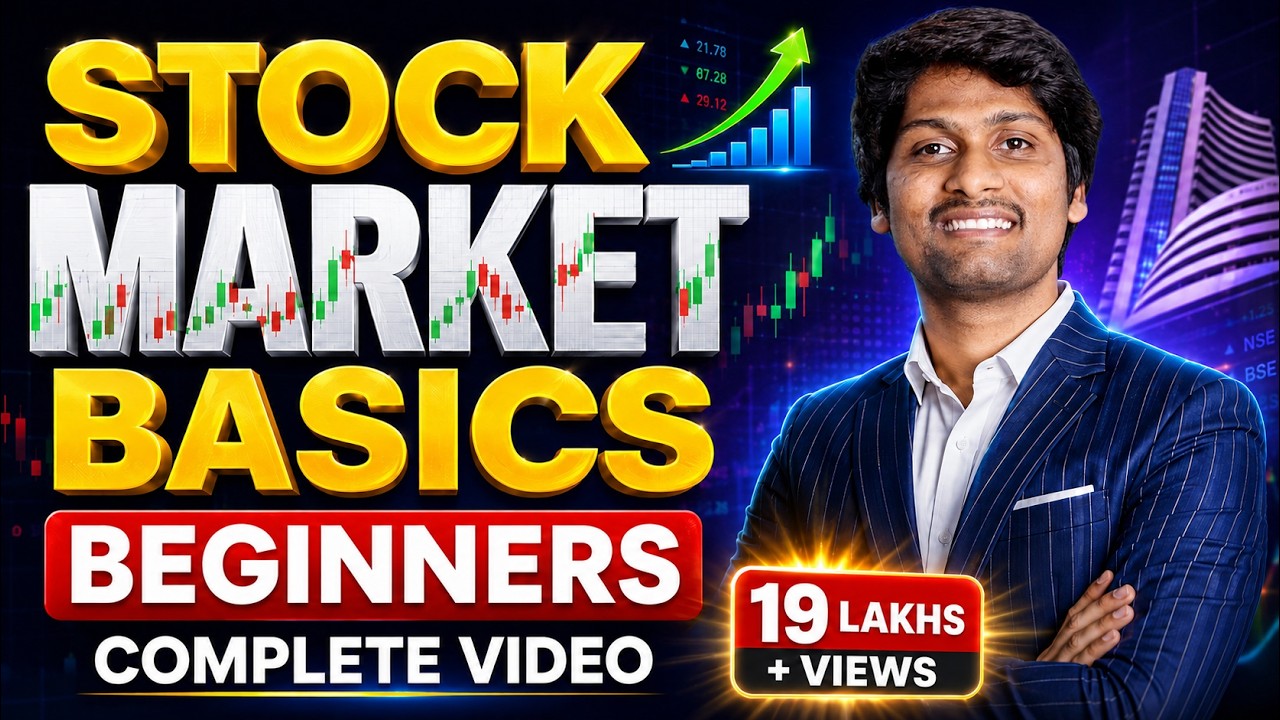 Stock Market Basics 2025 Beginners Complete Video