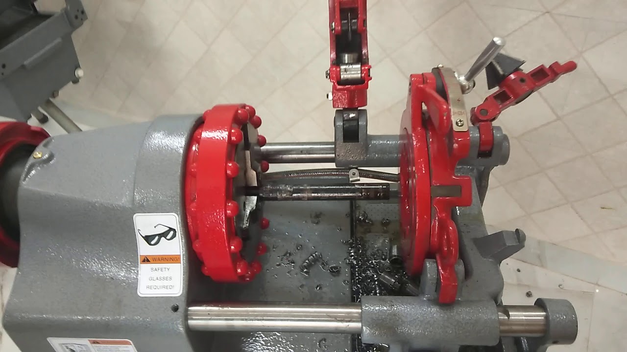 Electrical MS Conduit Pipe Threading Machine