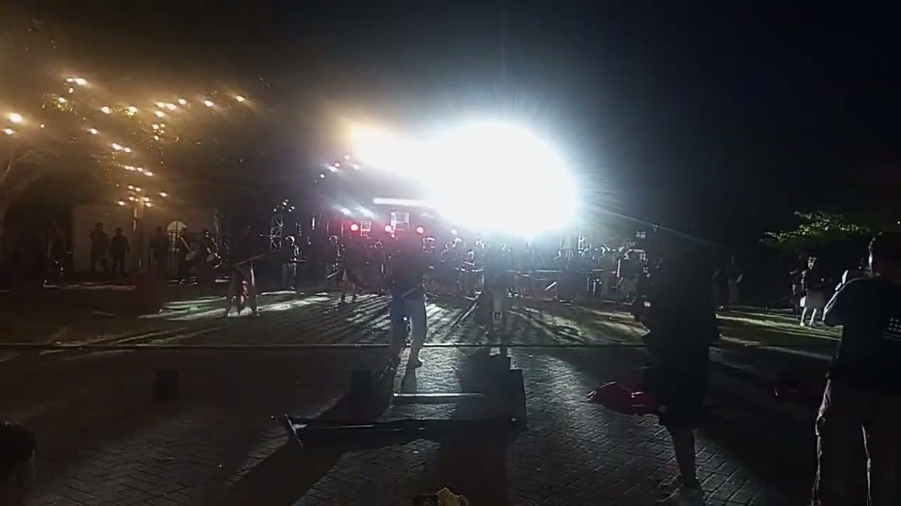 Penampilan Drum Band OBC diGrand Mall malam minggu diSingkawang