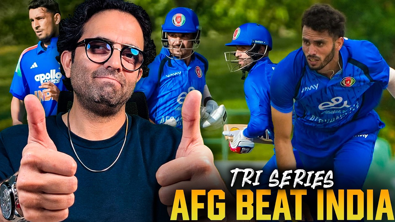 Afghanistan A beat India A by 4 runs (DLS method) 🇦🇫🏏 Imran Mir 75* (70) & 1/21 🔥