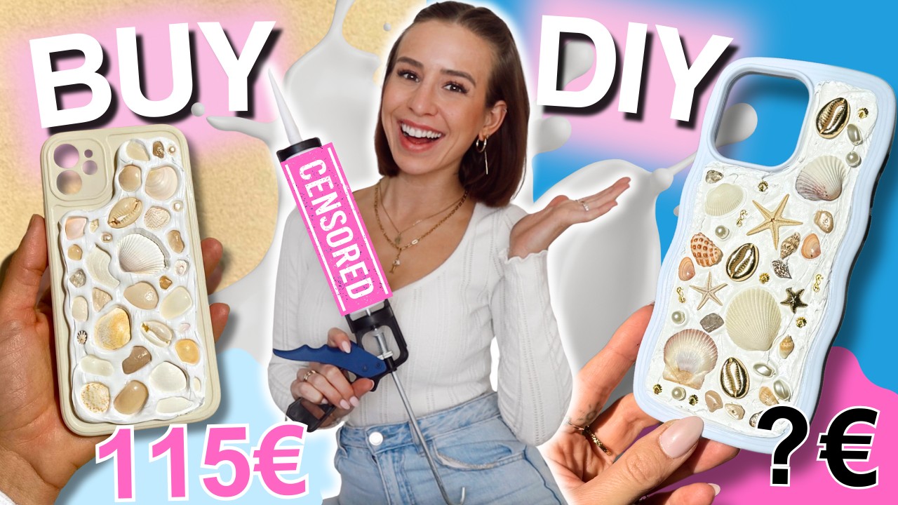 DIY OR BUY 4.0 ✂️🐚 Shell Phone Case selbst nachbasteln! BESSER als das Original?!💃 Cali Kessy