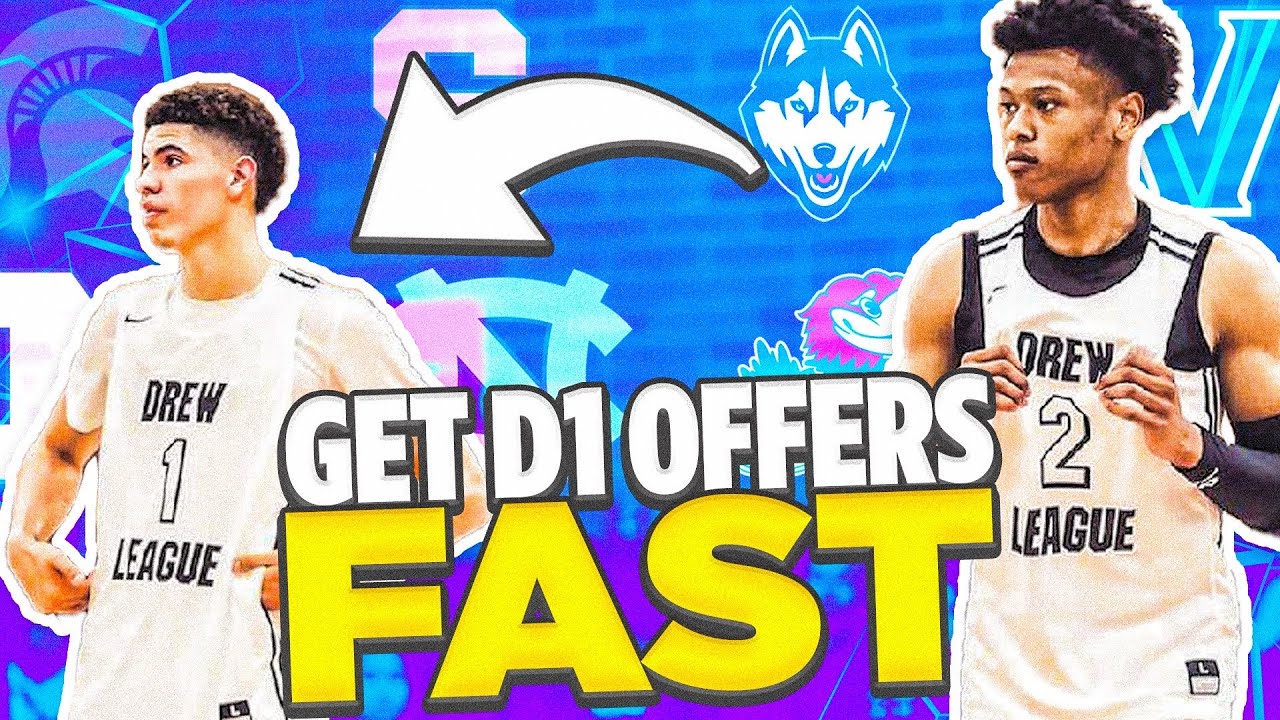 HOW TO GET D1 BASKETBALL OFFERS FAST!!! Advice On How To Get Offers From a Top 100 Ucla Commit!