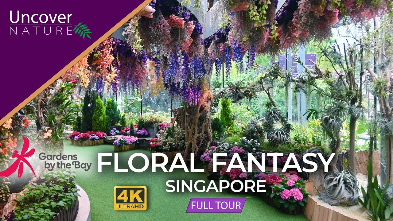 Floral Fantasy | Gardens by the Bay | Singapore | 4K