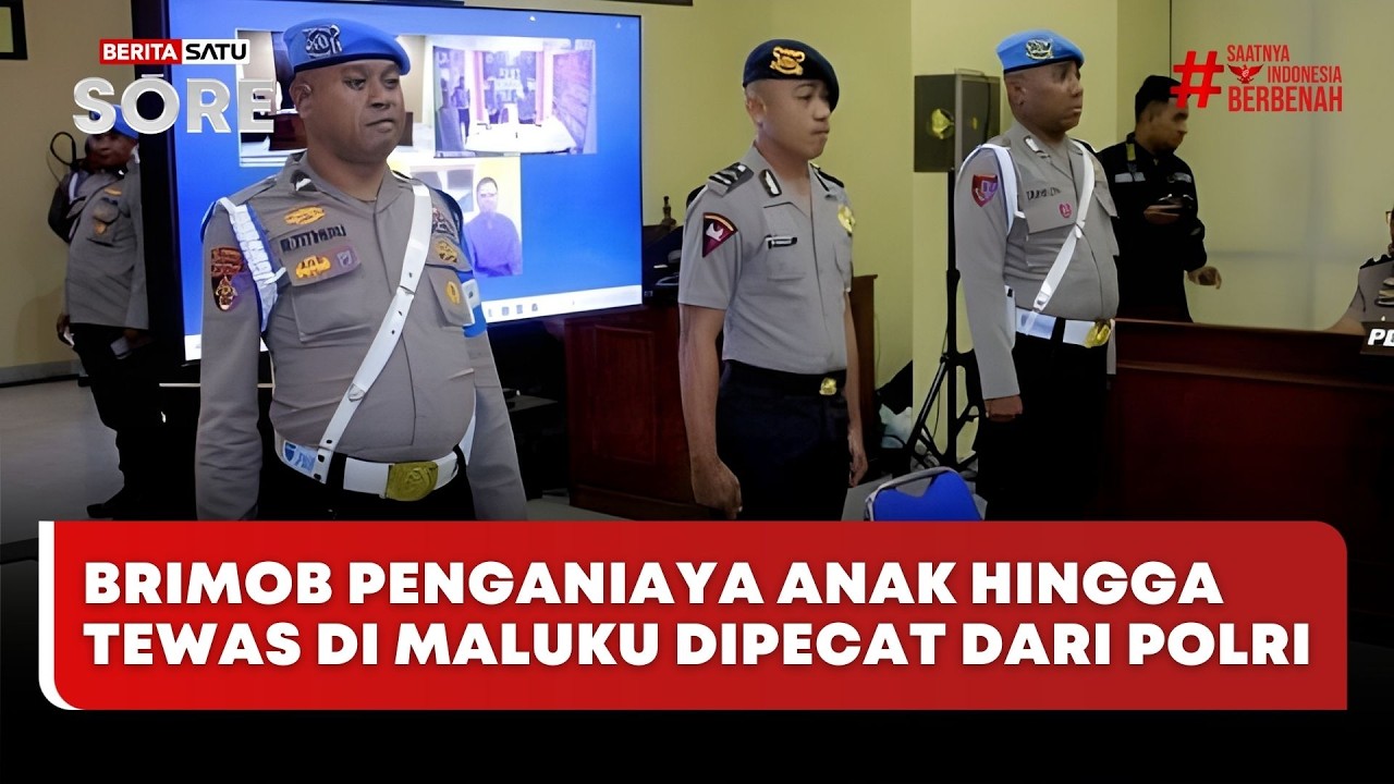 🔴 LIVE | Brimob Penganiaya Anak Hingga Tewas di Maluku Dipecat Dari Polri - Beritasatu Sore