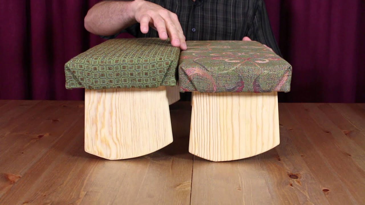 Dual Height Meditation Bench