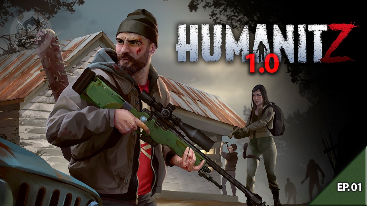 LAN&Ccedil;OU HUMANITZ 1.0 😱🧟 O Come&ccedil;o da Sobreviv&ecirc;ncia no Apocalipse Zumbi!