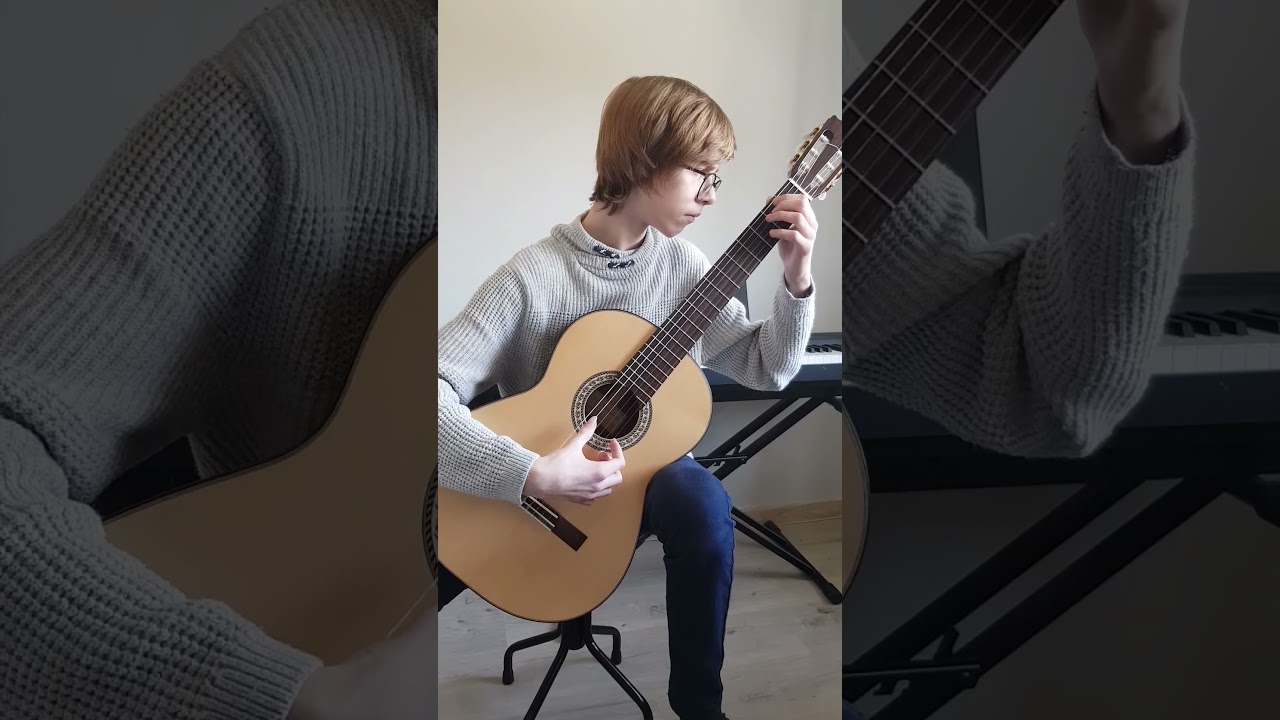 Chant D' Amour I.J. Paderewski (gra Michał Urbański - gitara)