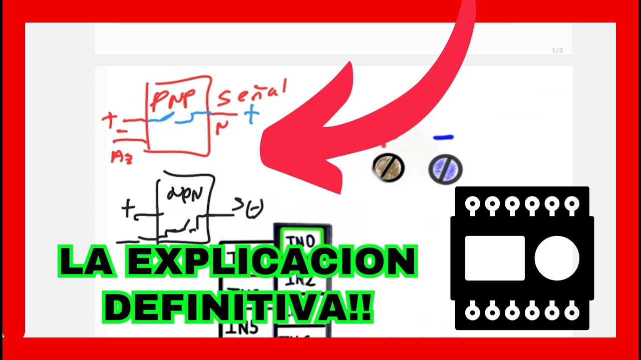 😎 APRENDE COMO CONECTAR  cualquier sensor PNP y NPN