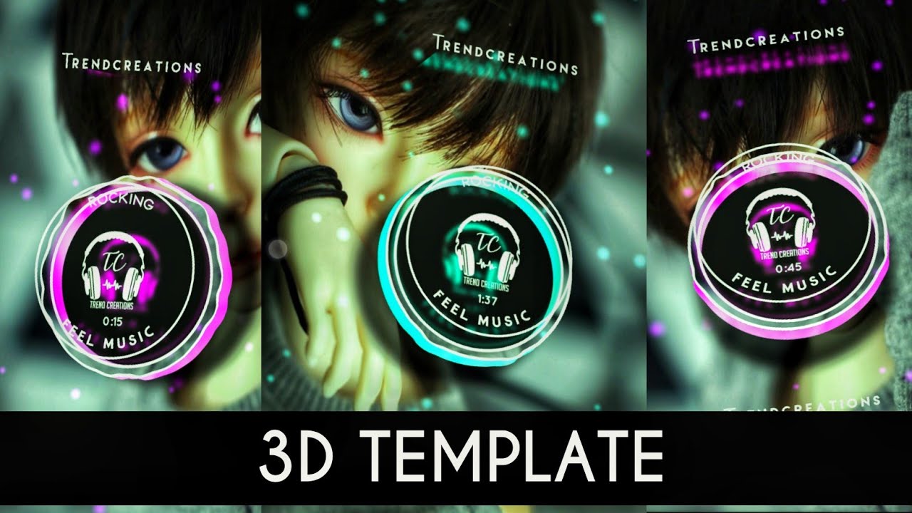 How to make 3D aveeplayer template | Ishakkt tech Template