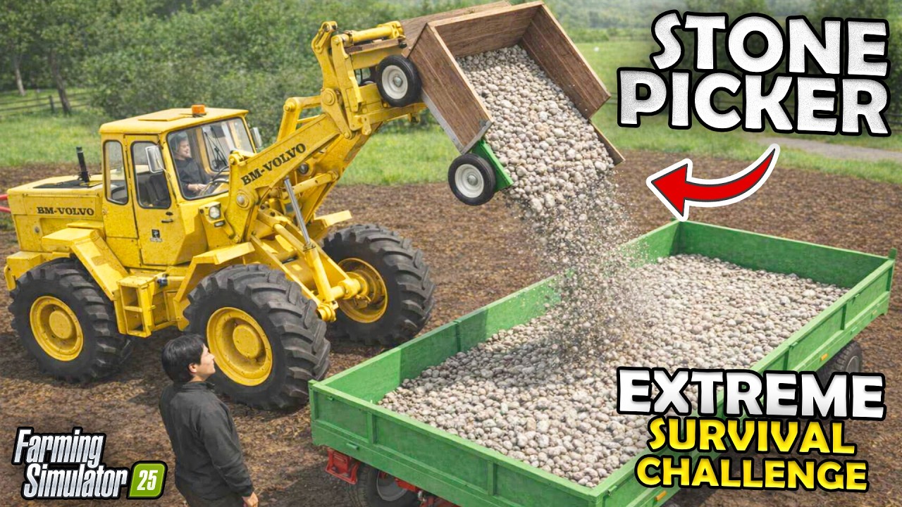 I FOUND A BETTER WAY TO STONE PICK! - EXTREME Survival Challenge | Episode 33
