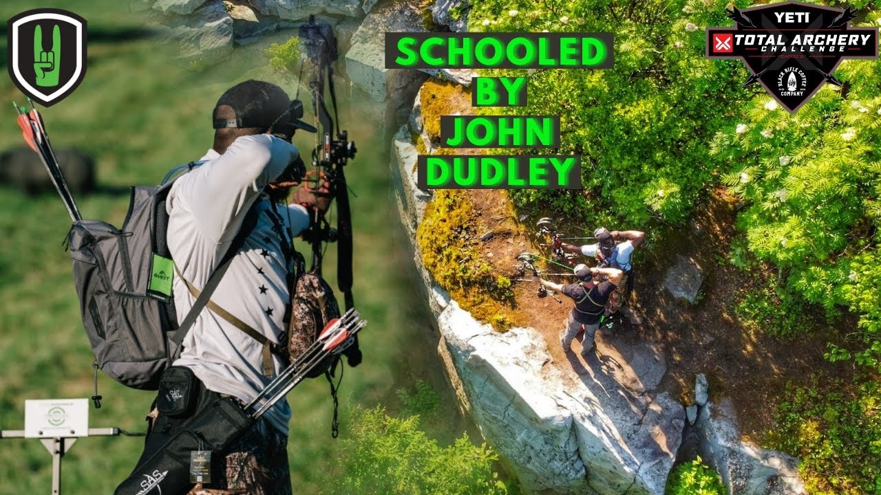TOTAL ACHERY CHALLENGE PA 21': NOCK ON Course with JOHN DUDLEY (Watch and Learn!)