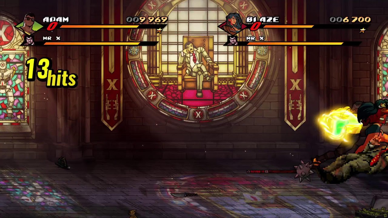 Streets of rage 4 - Mania+ - Blaze & Adam Attempt #13