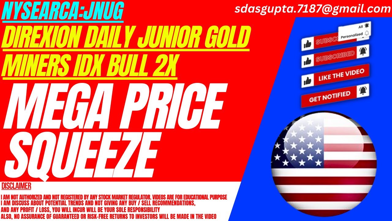 JNUG STOCK : MEGA PRICE SQUEEZE | DIREXION DAILY JUNIOR GOLD MINERS IDX BULL 2X SHS