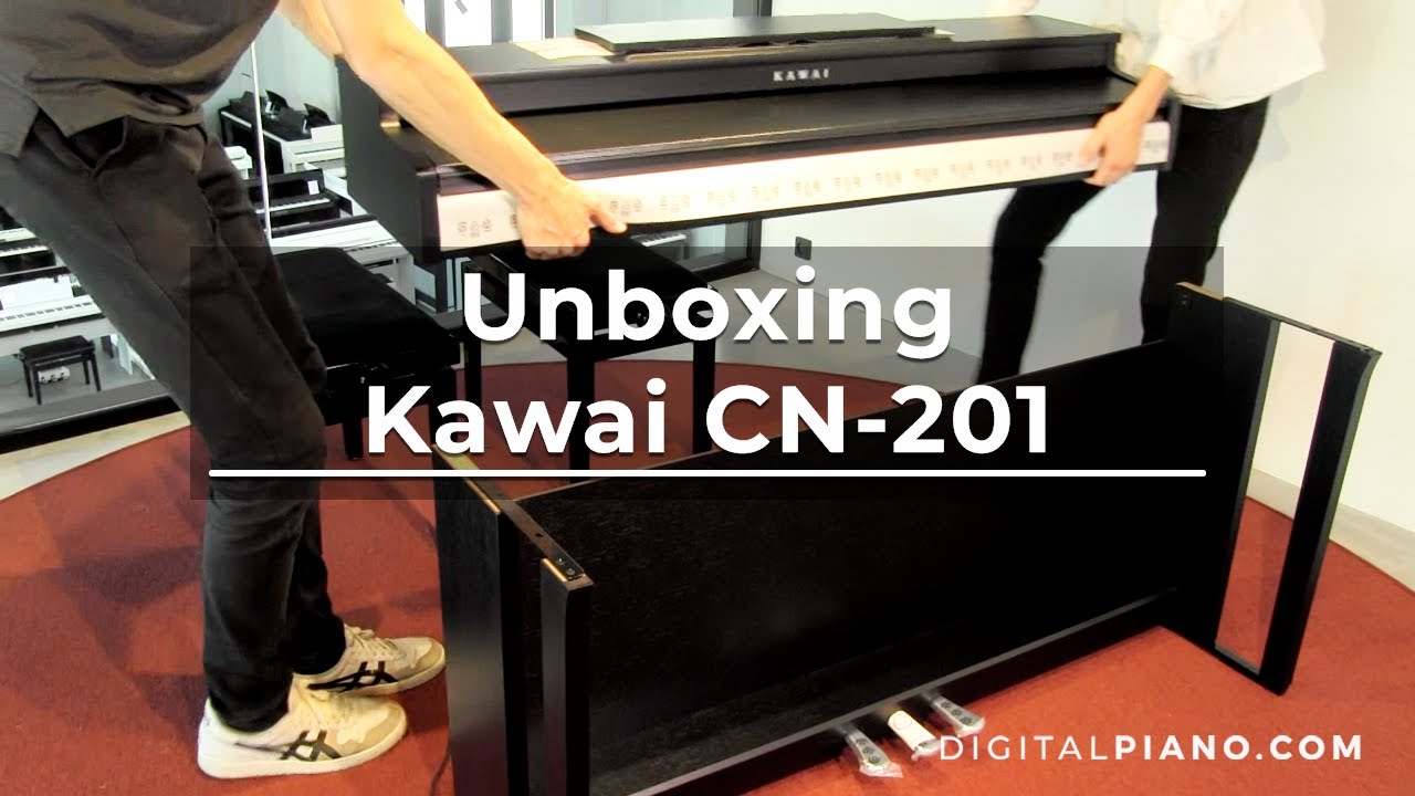Kawai CN-201 NEW Unboxing & Assembly | Digitalpiano.com