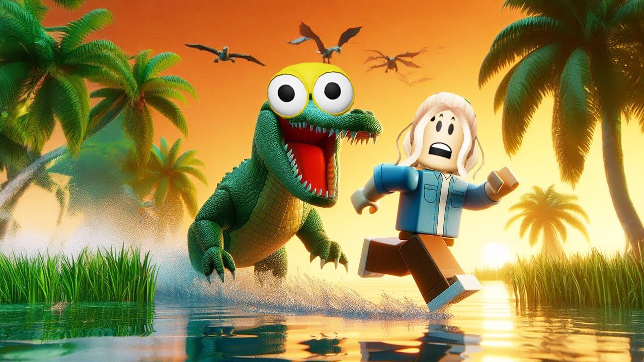 DEVENIR UN CROCODILE DANGEUREUX ET MANGER ODETTE (Be a Crocodile)