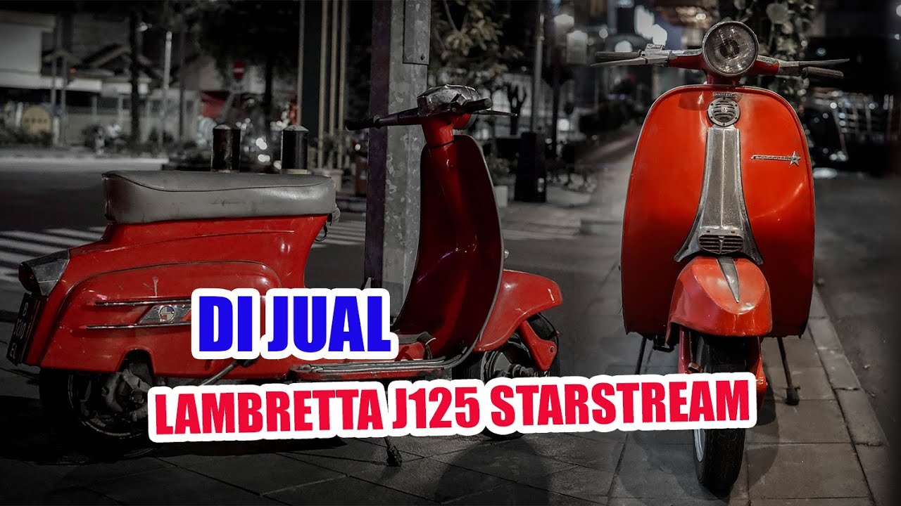 DI JUAL LAMBRETTA J125 STARSTREAM