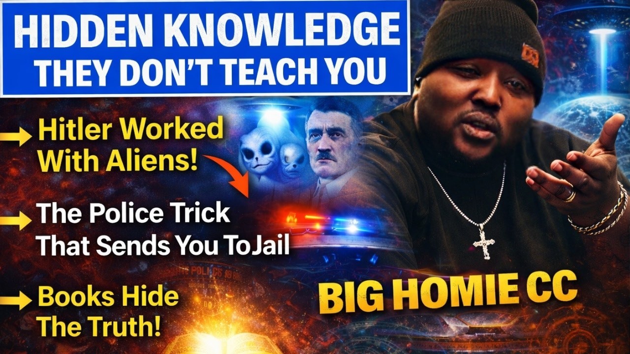 Big Homie CC The Police Do This Trick To Arrest You, Hitler Met Aliens!