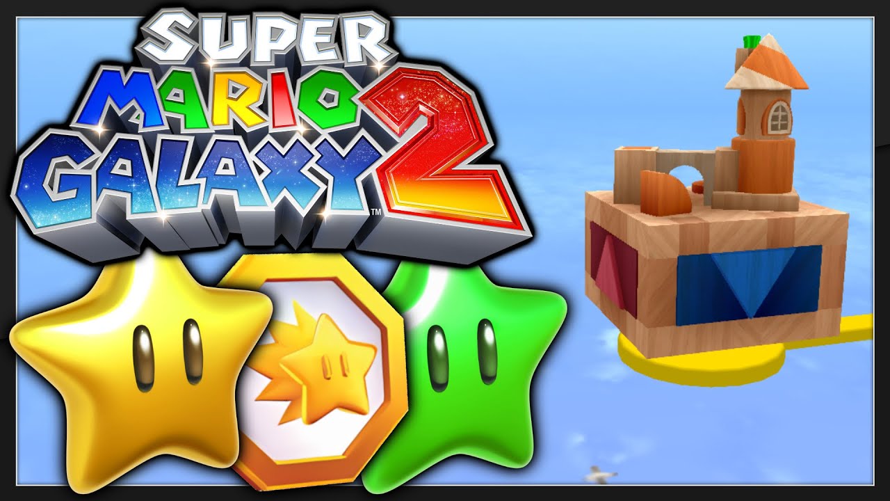 Super Mario Galaxy 2 - Schwerkraftchaos-Galaxie ALLE STERNE / KOMETENMÜNZE