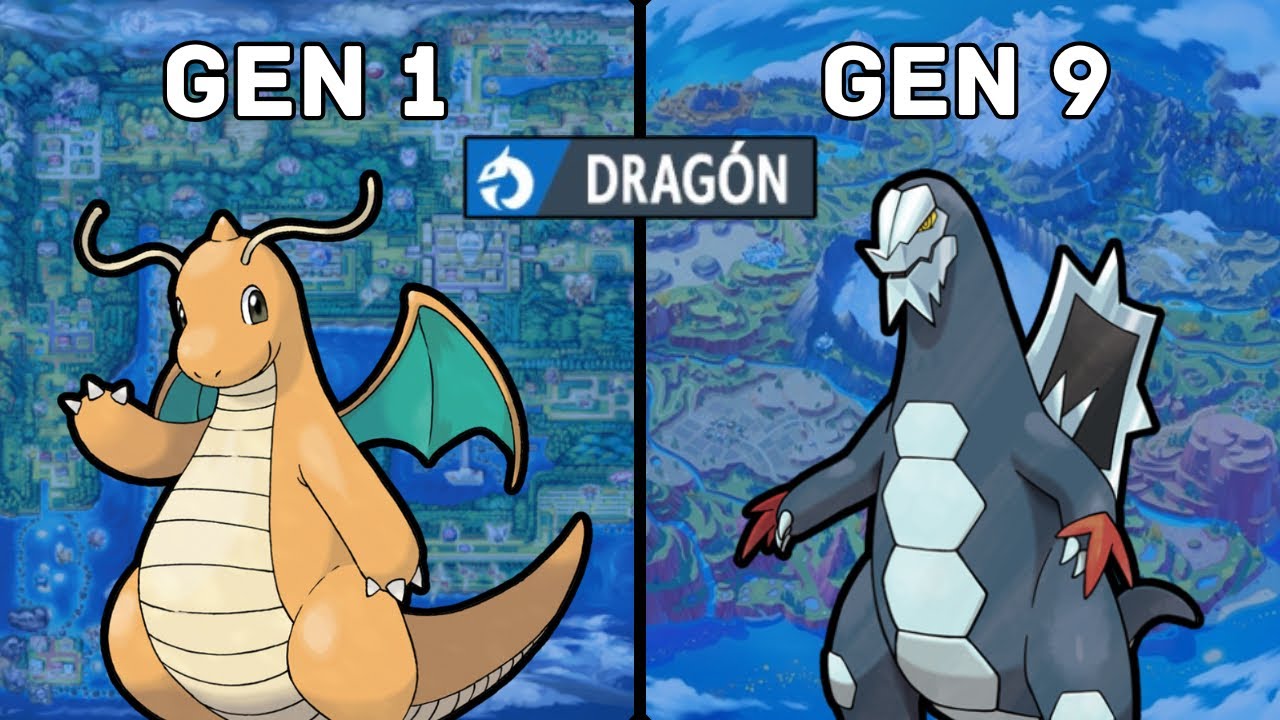 Los MEJORES Pokémon DRAGÓN de cada Generación