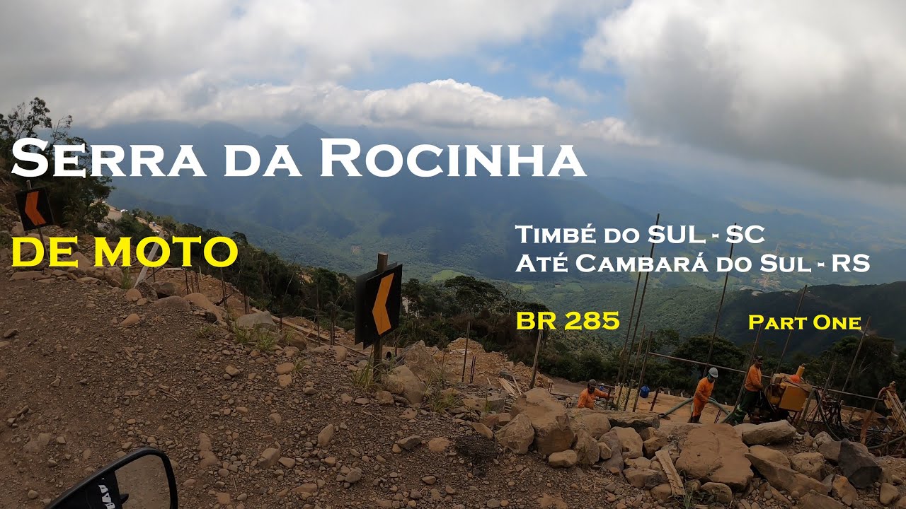 Conhecer Serra da Rocinha SC, até Cambará do Sul, de Moto NC 700X