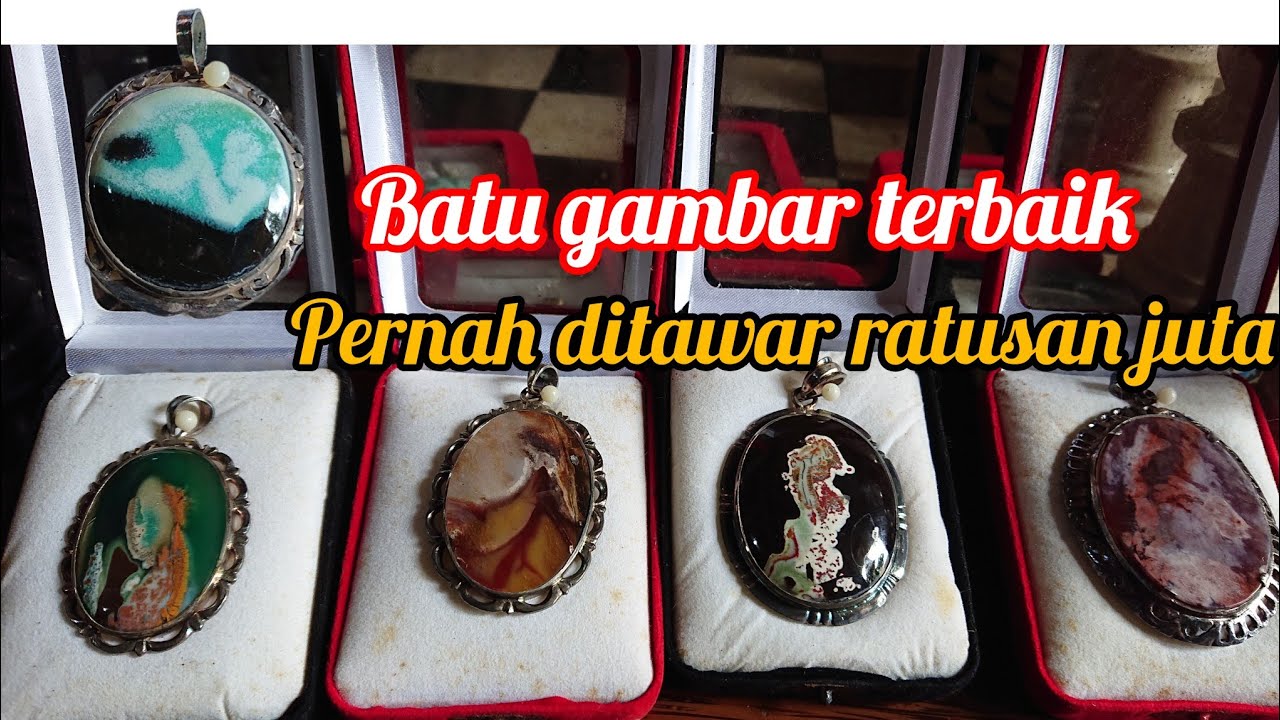 kumpulan batu gambar termahal jenis garut dan bacan kembang