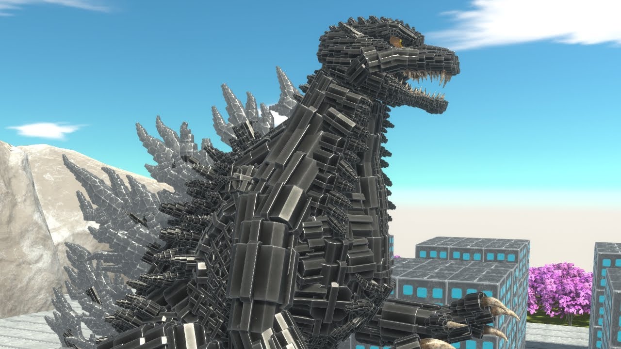 Godzilla from Kiryu Series vs Kaiju in ARBS Animal Revolt Battle Simulator