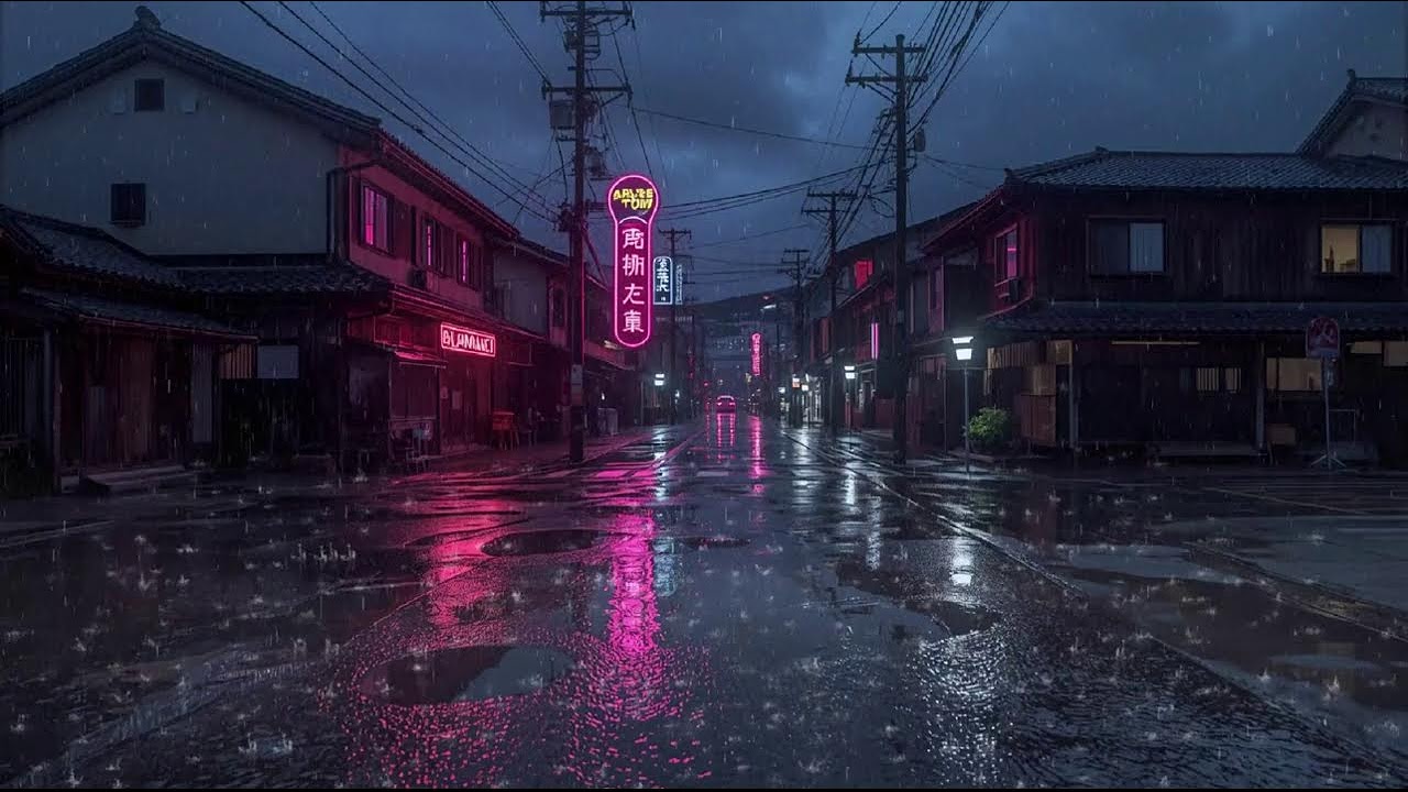 Tokyo Midnight Rain 🌧️ Lofi HipHop Beats for Focus, Study & Night Vibes #48