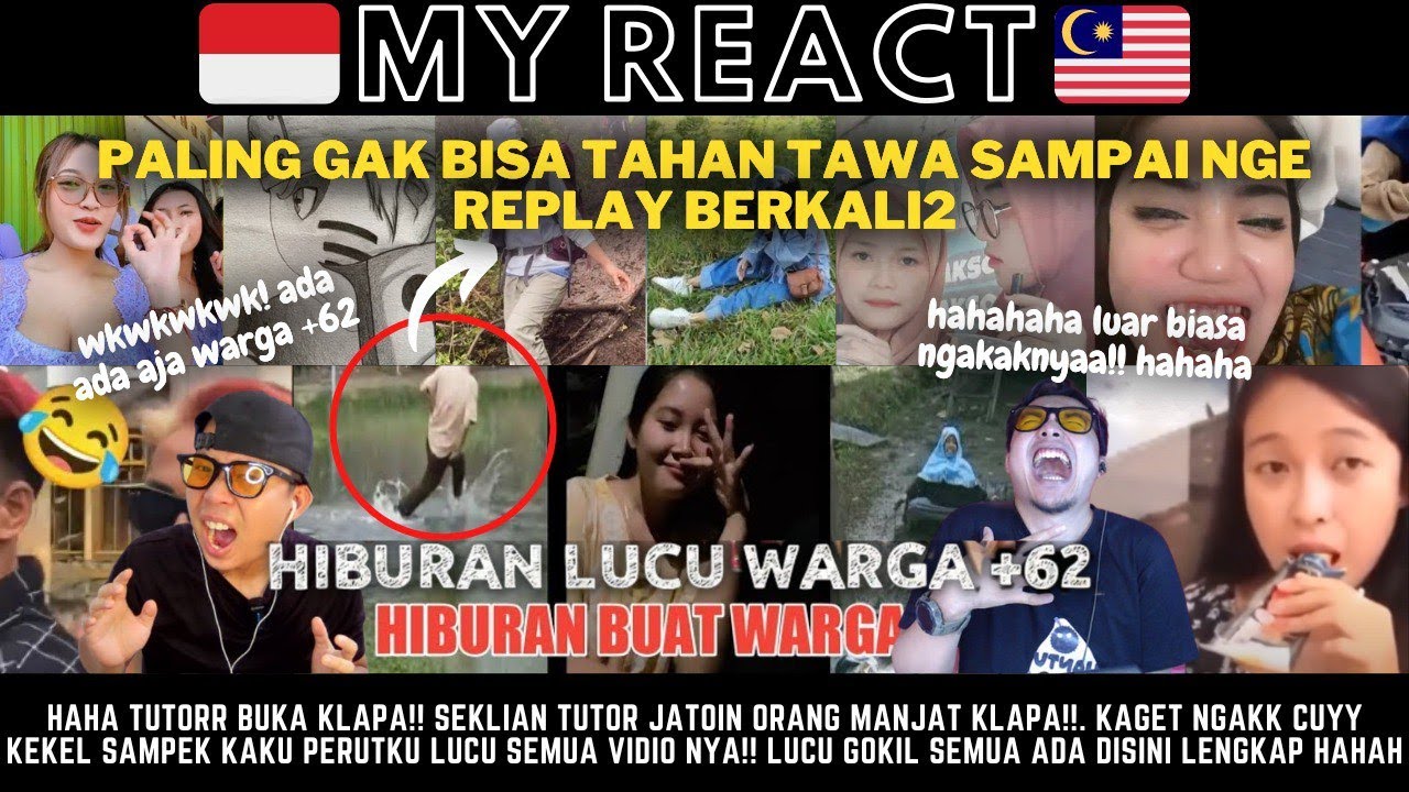 PALING GAK BISA TAHAN TAWA SAMPAI NGE REPLAY BERKALI2