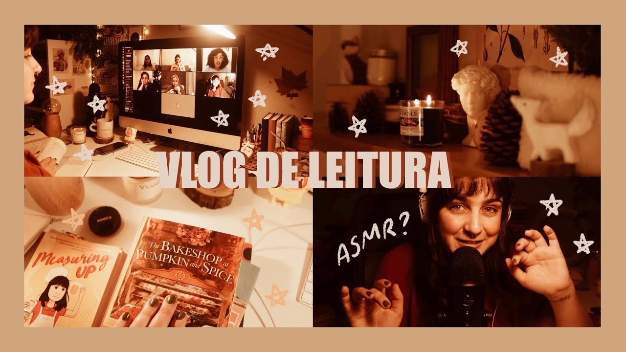 vlog de leitura: um sábado aconchegante (cozy reading vlog)