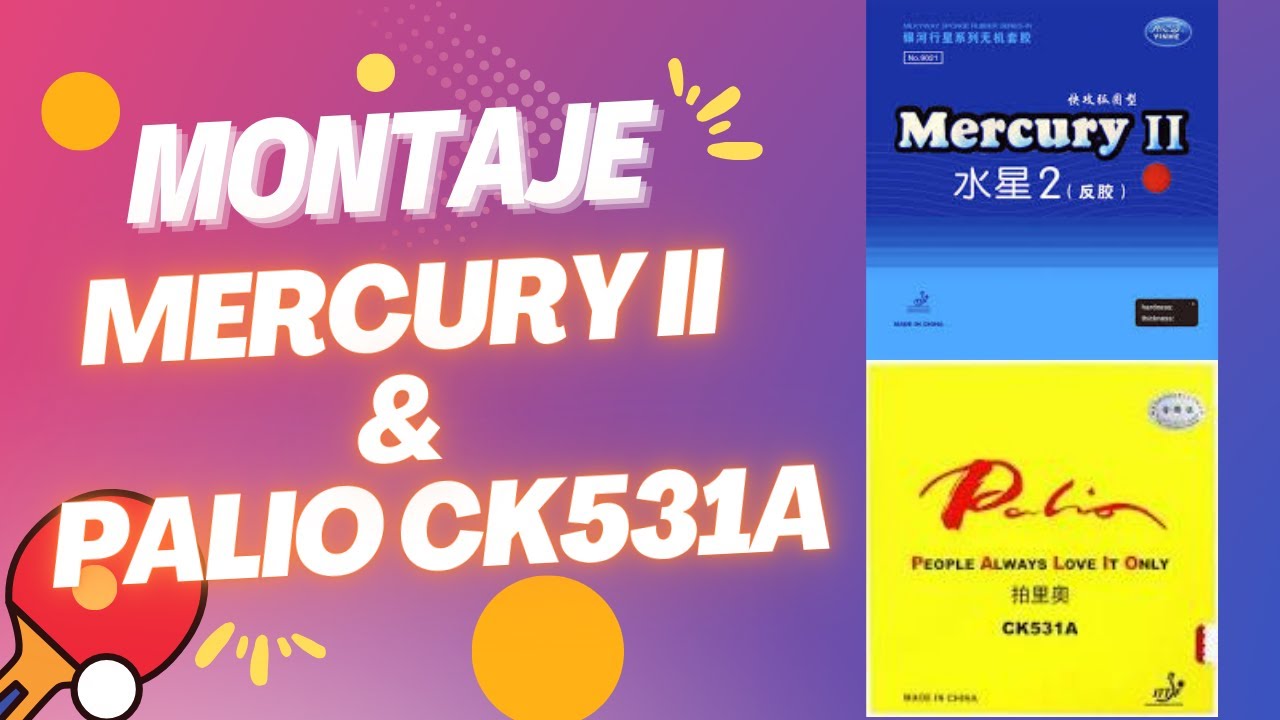 Montaje YINHE MERCURY II & PALIO CK531A