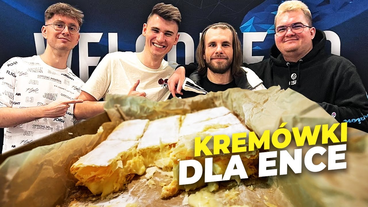 ROBIĘ KREMÓWKI PAPIESKIE DLA ENCE! (DOSTALI SRACZKI)