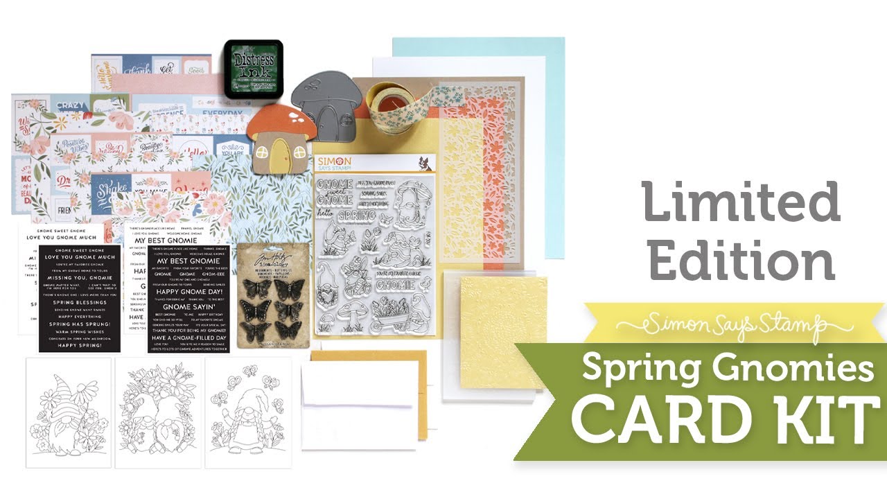 Card Kit Reveal and Inspiration: Limited Edition Spring Gnomies