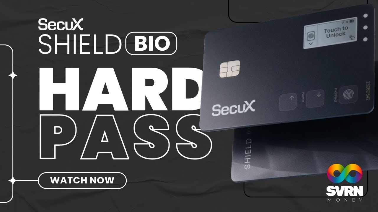 SecuX Shield BIO 👎🏻 Распаковка и обзор | Hard Pass! 🚫