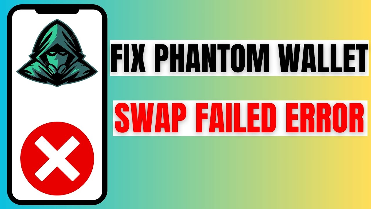 NEW*How To Fix Phantom Wallet Swap Failed Error (Quick Fix)