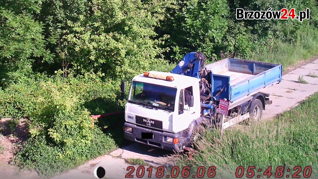 BRZOZÓW: Gminne śmieci trafiały na dzikie wysypisko!