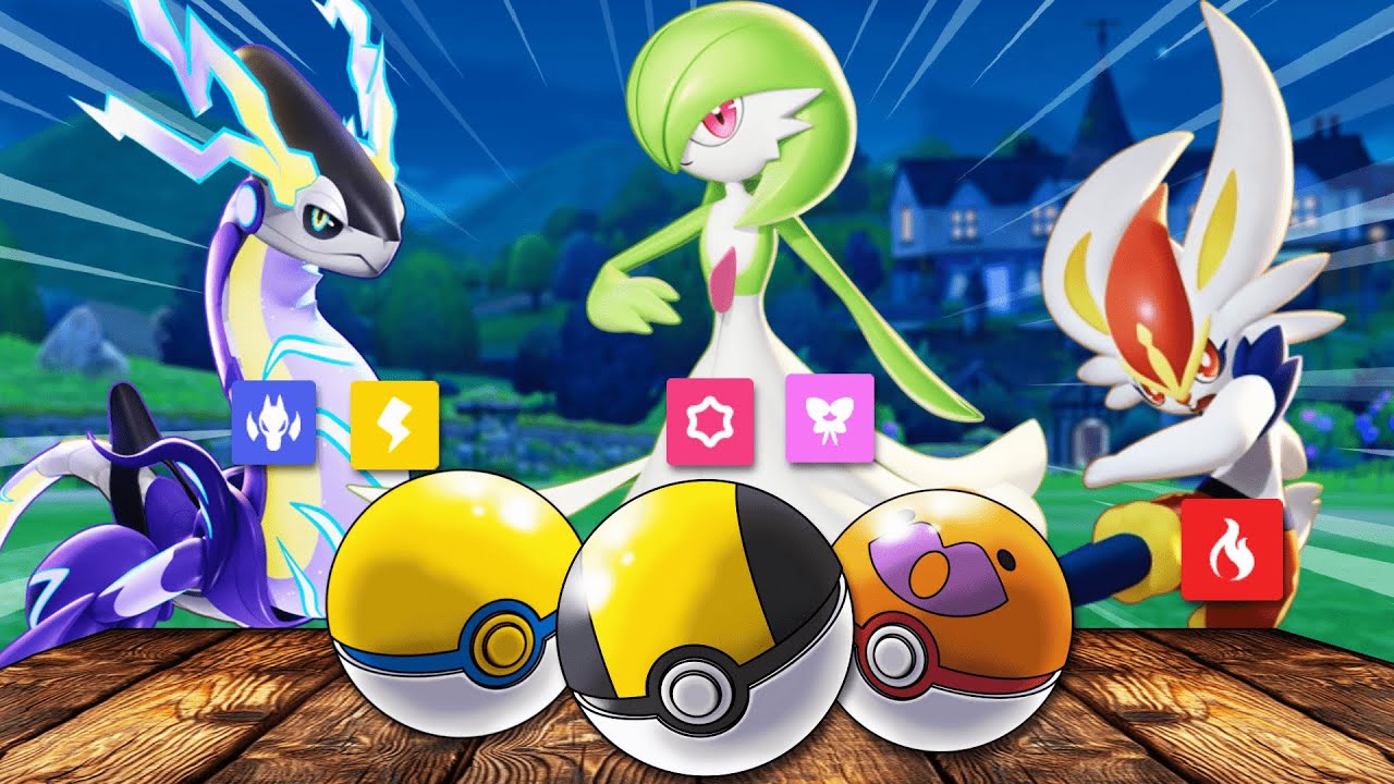 ELIGIENDO Pokémon INICIALES por sus TIPOS 💧🔥☘️ pero con 1 MENTIRA