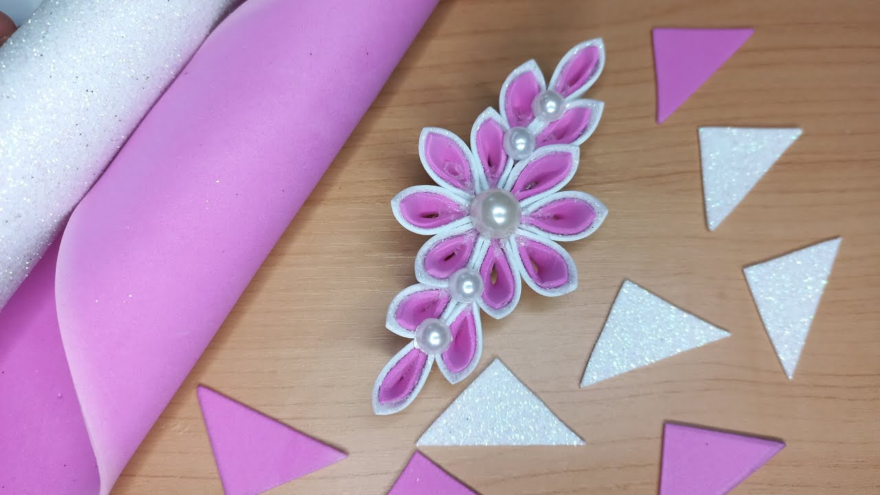 super easy and beautifull headband from foam,A very profitable project