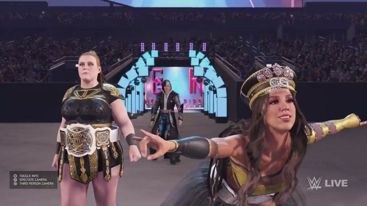 WWE 2K25 | SUMMERSLAM UNIVERSE MODE | THE KABUKI WARRIORS VS SECRET HERVICE 