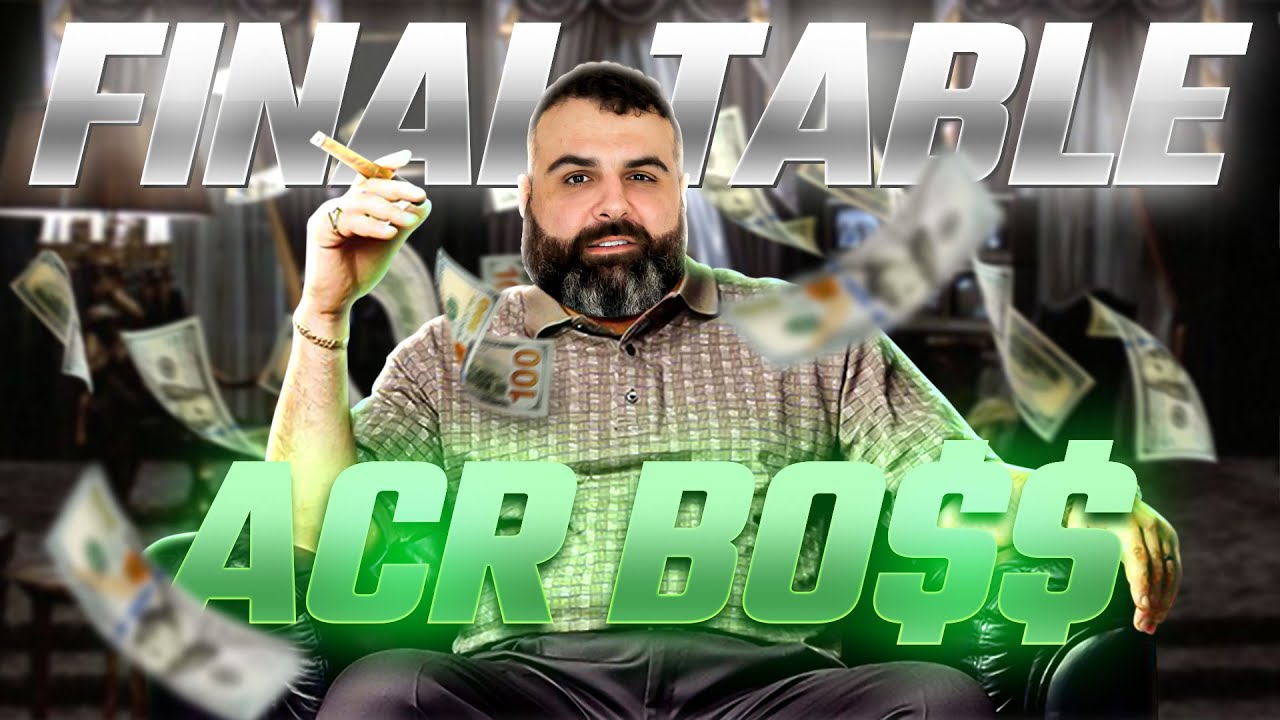 Playing AGGRESSIVE Poker TO WIN THOUSANDS!! ACR BOSS PKO $50,000 GTD