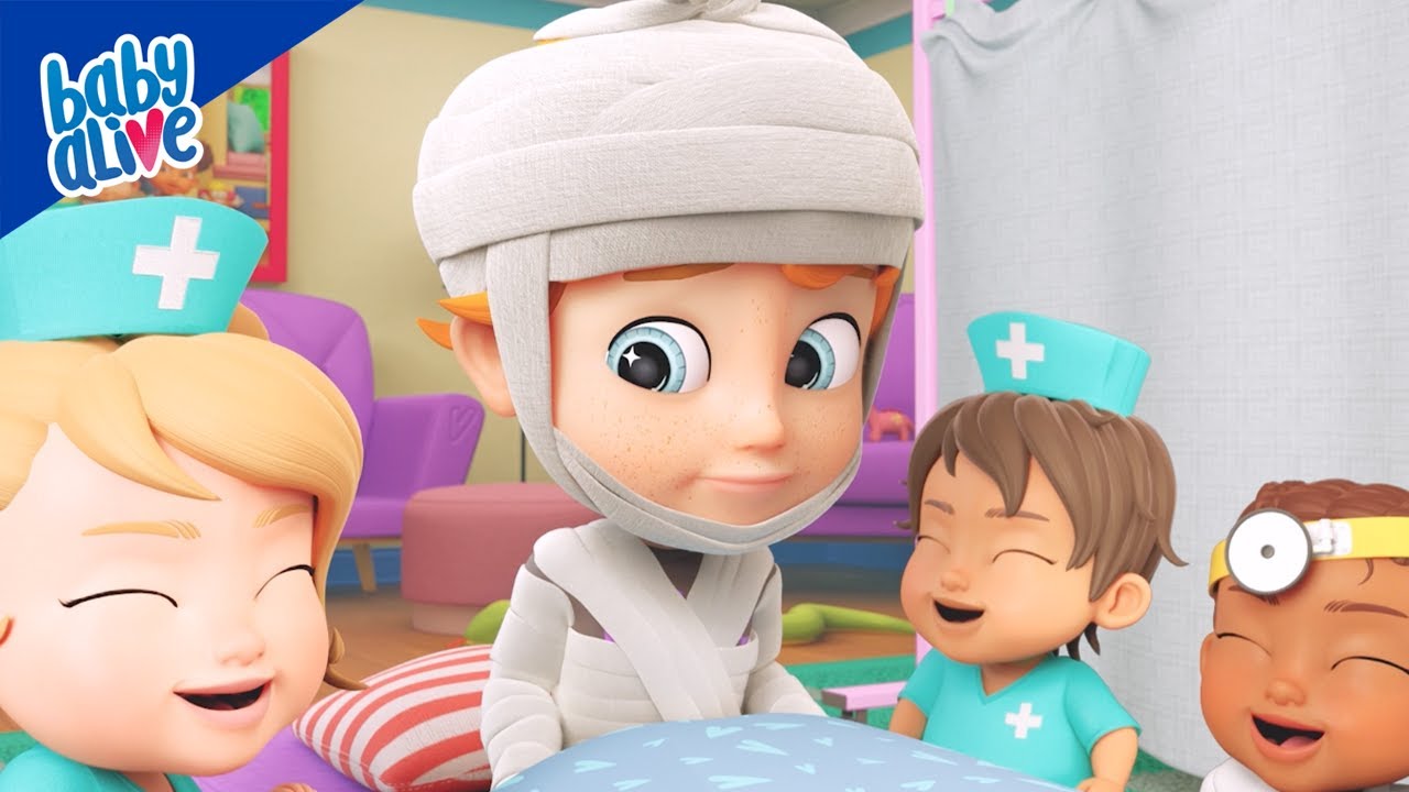 Bebek Doktorlarıyla Tanışın 👶🧑‍⚕️ YEPYENİ Baby Alive Bölümleri 👶🧑‍⚕️ Çocuk Çizgi Filmleri