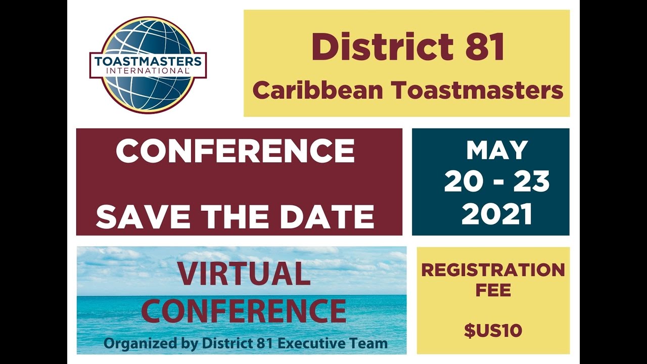 District 81: Virtual Conference May 20-23, 2021