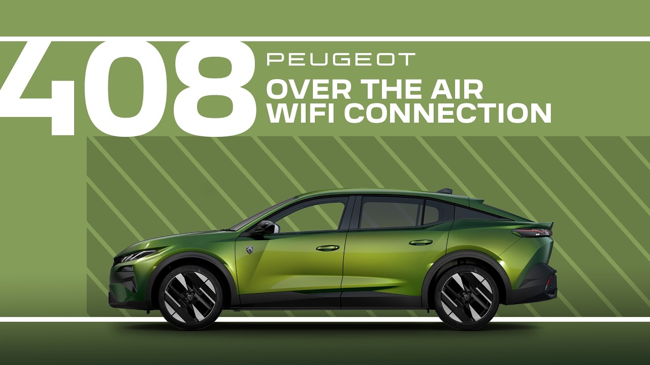 Peugeot Tutorials | 408 Over The Air Wifi Connection